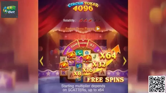 Circus Joker 4096 Banner